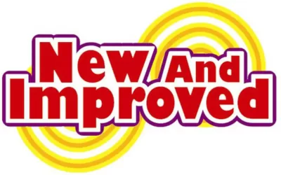 New and Improved means What?